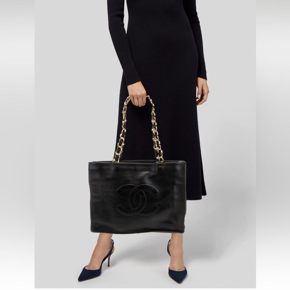 Chanel Large Timeless Shopping Shopper Tote Bag - Picture 4 of 16